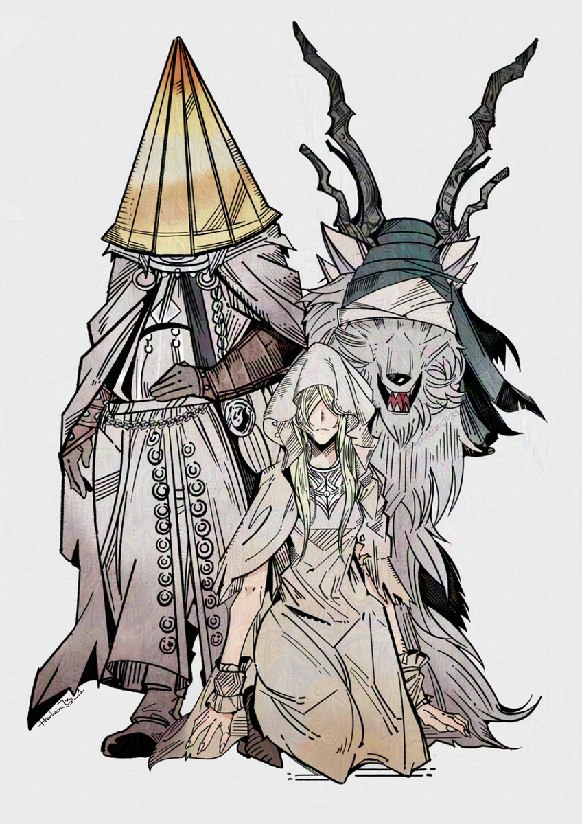 This is a pixiv picture whose title is Vicar Amelia & Alfred.