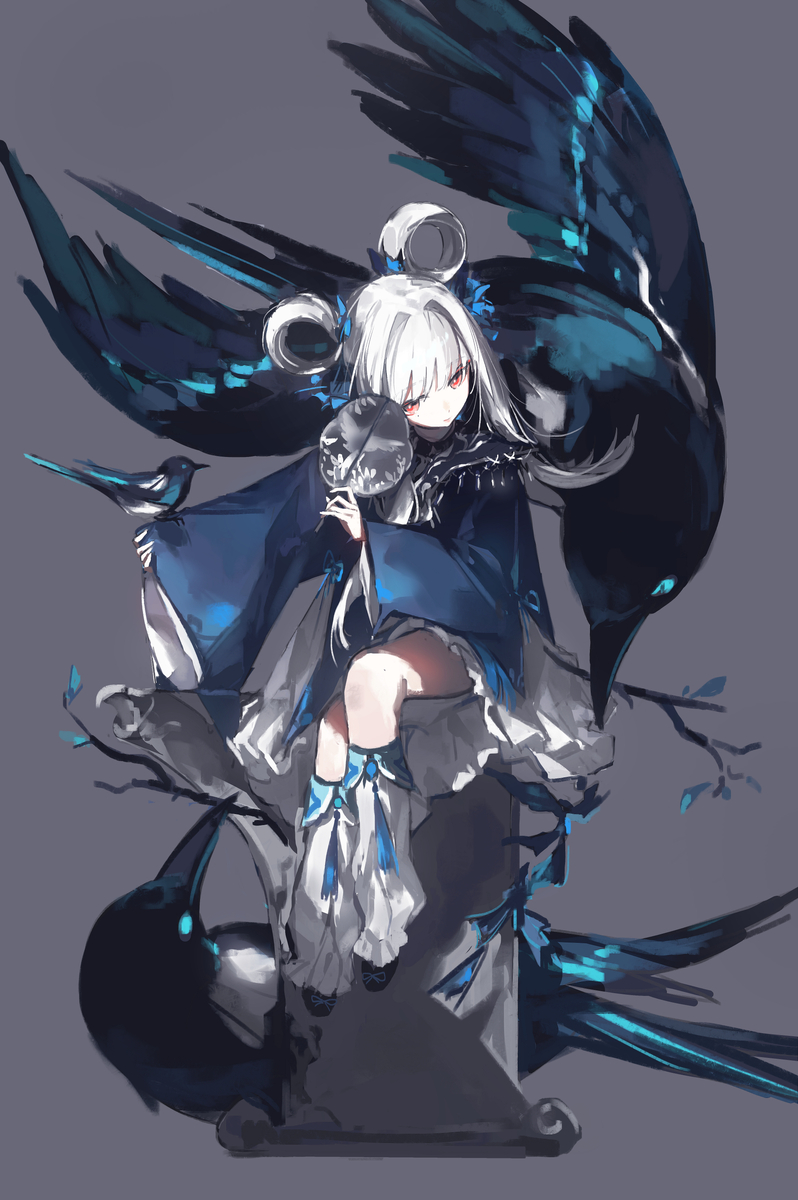 This is a pixiv picture whose title is 🐦.