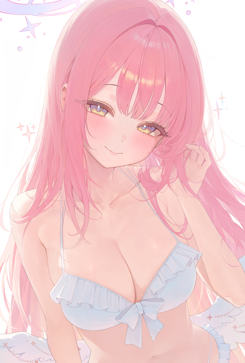 This is a pixiv picture whose title is ミカ　水着.