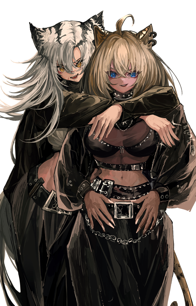 This is a pixiv picture whose title is Indra 🫶 Morgan.