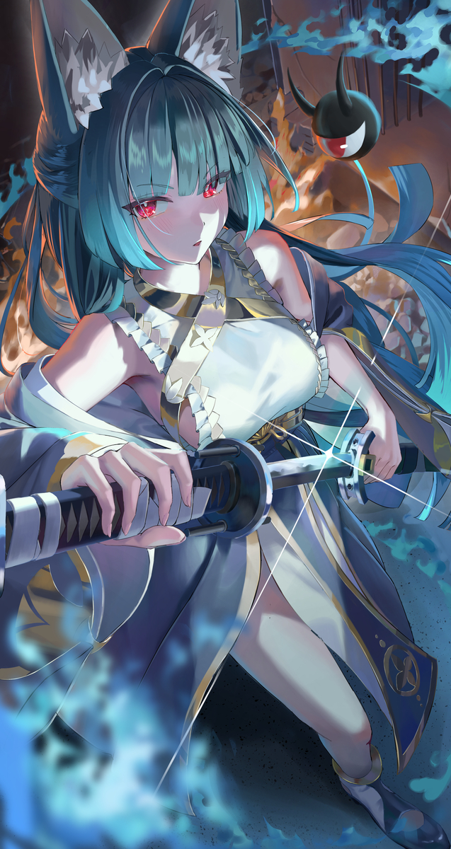 This is a pixiv picture whose title is 雅.