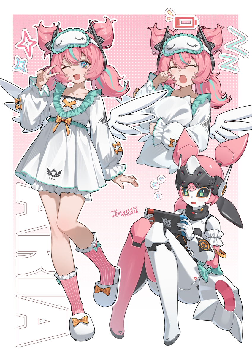 This is a pixiv picture whose title is 爱芮.