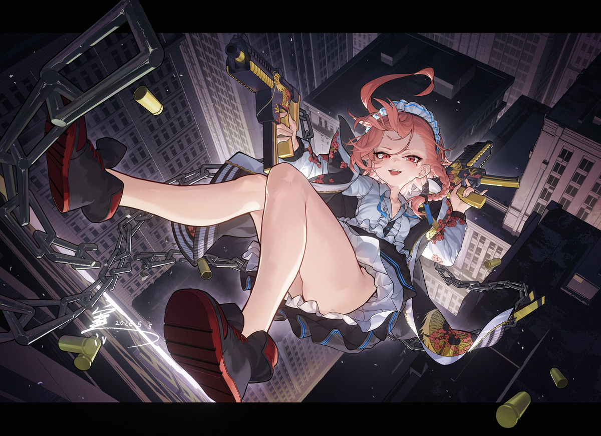 This is a pixiv picture whose title is 尼禄.