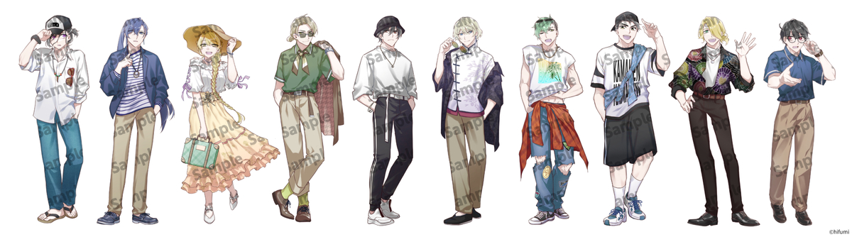 This is a pixiv picture whose title is 【〜6/25】四十七大戦オンラインくじ開催中！【第二弾】.