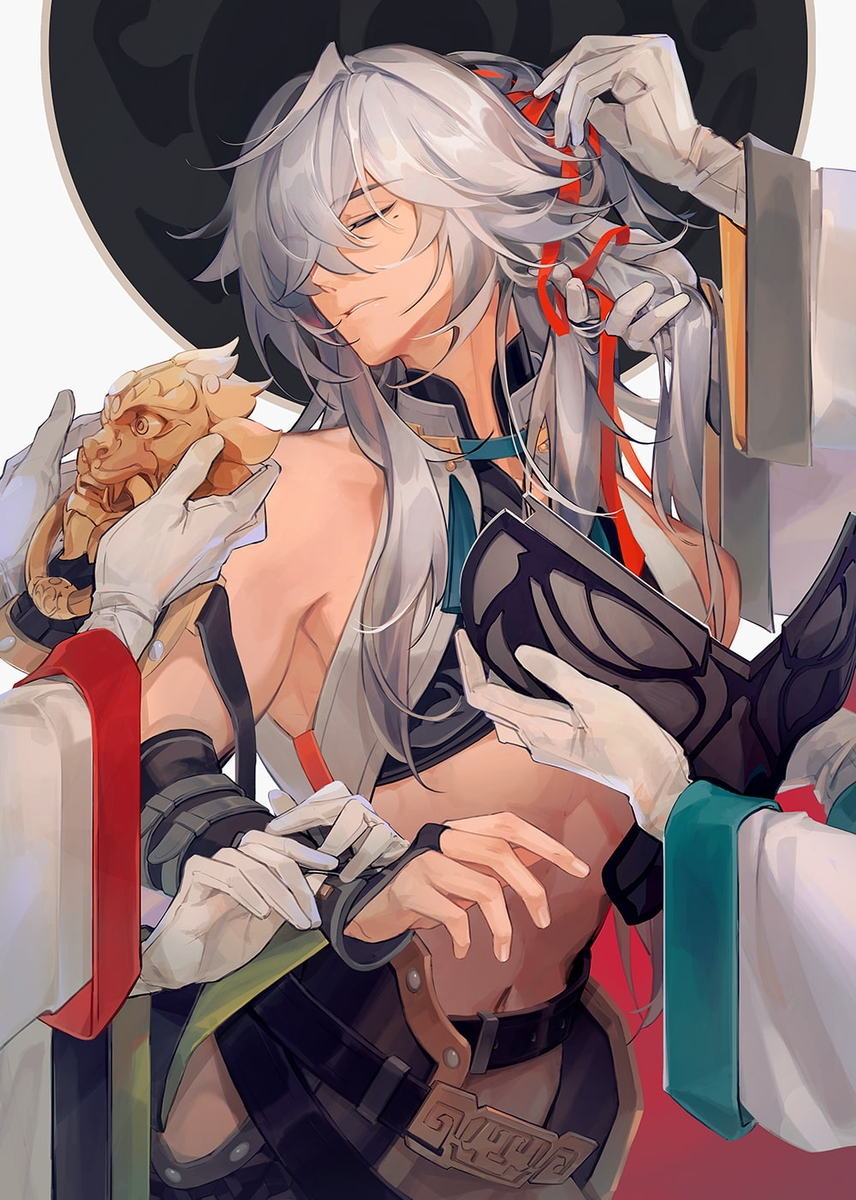 This is a pixiv picture whose title is 景元中心LOG.