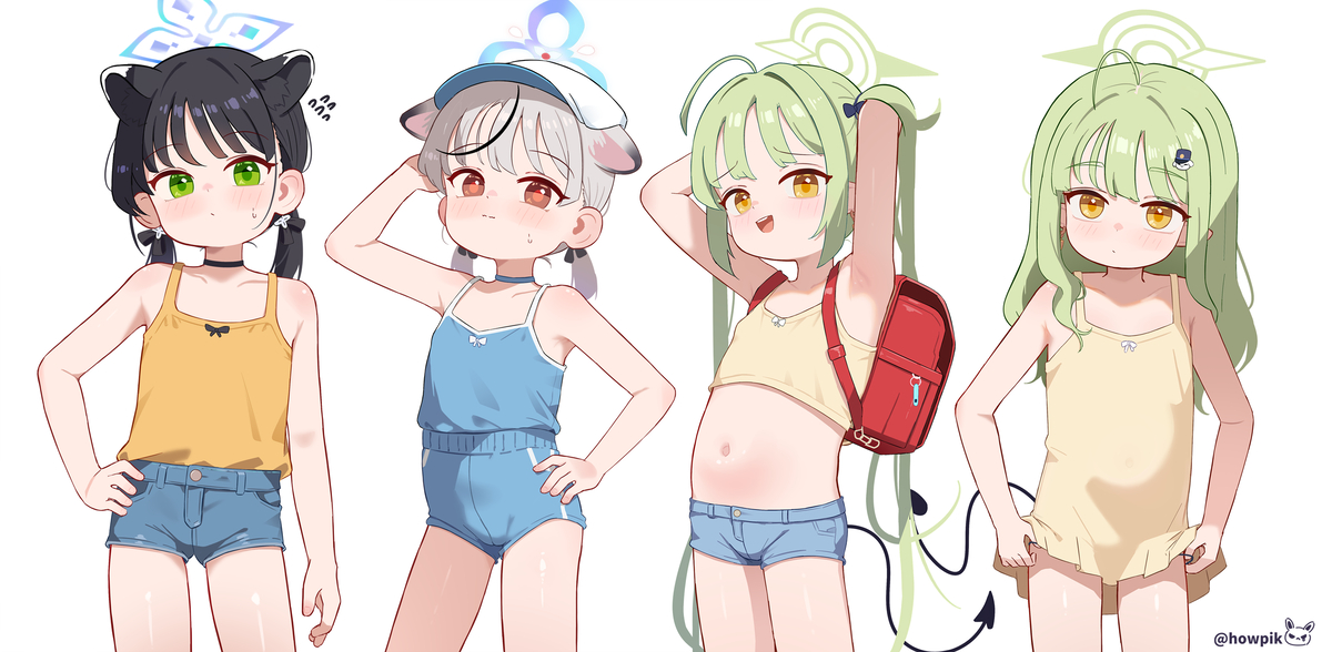 This is a pixiv picture whose title is sisters x 2.
