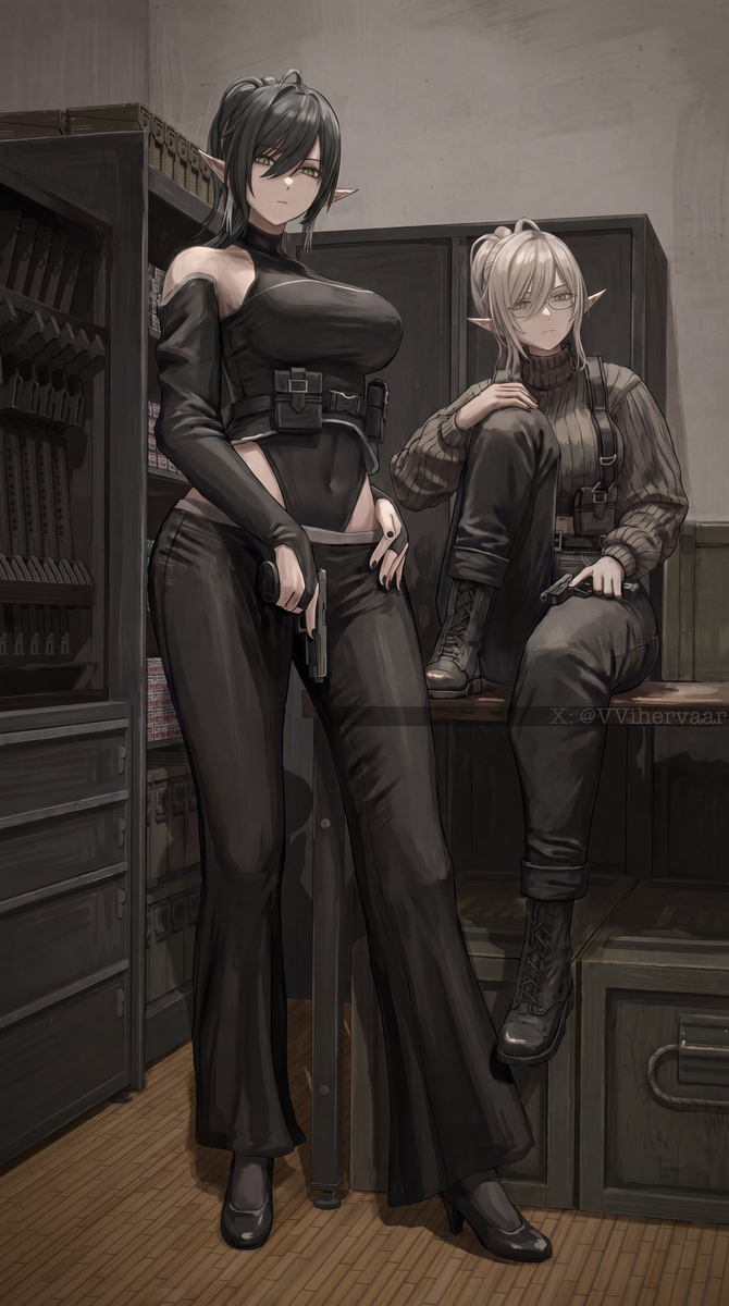 This is a pixiv picture whose title is Field Agents - 外勤特工小组.