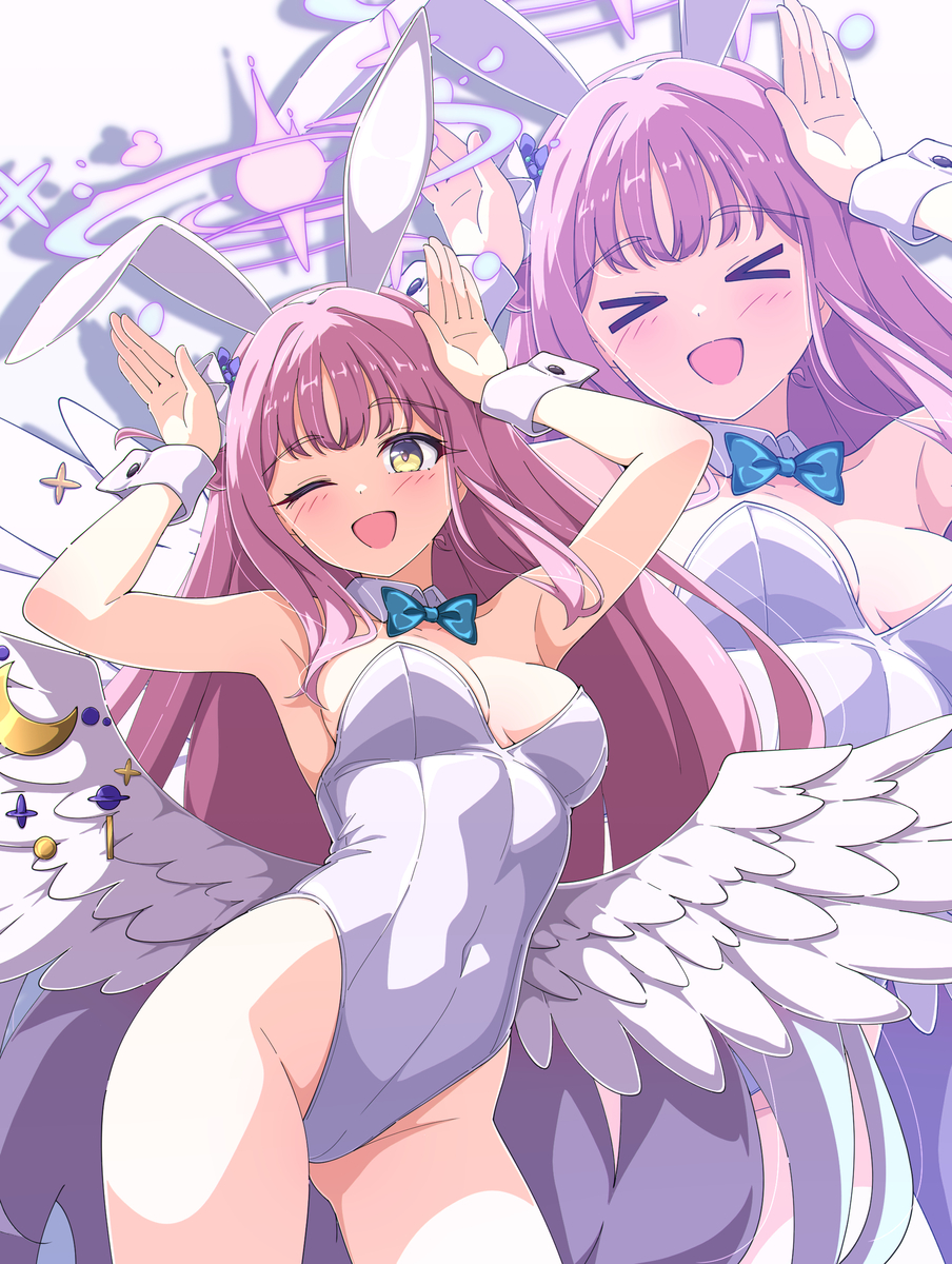 This is a pixiv picture whose title is バニーミカ.