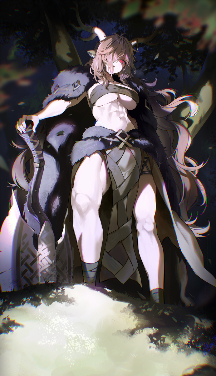 This is a pixiv picture whose title is 디아나 (왕년).