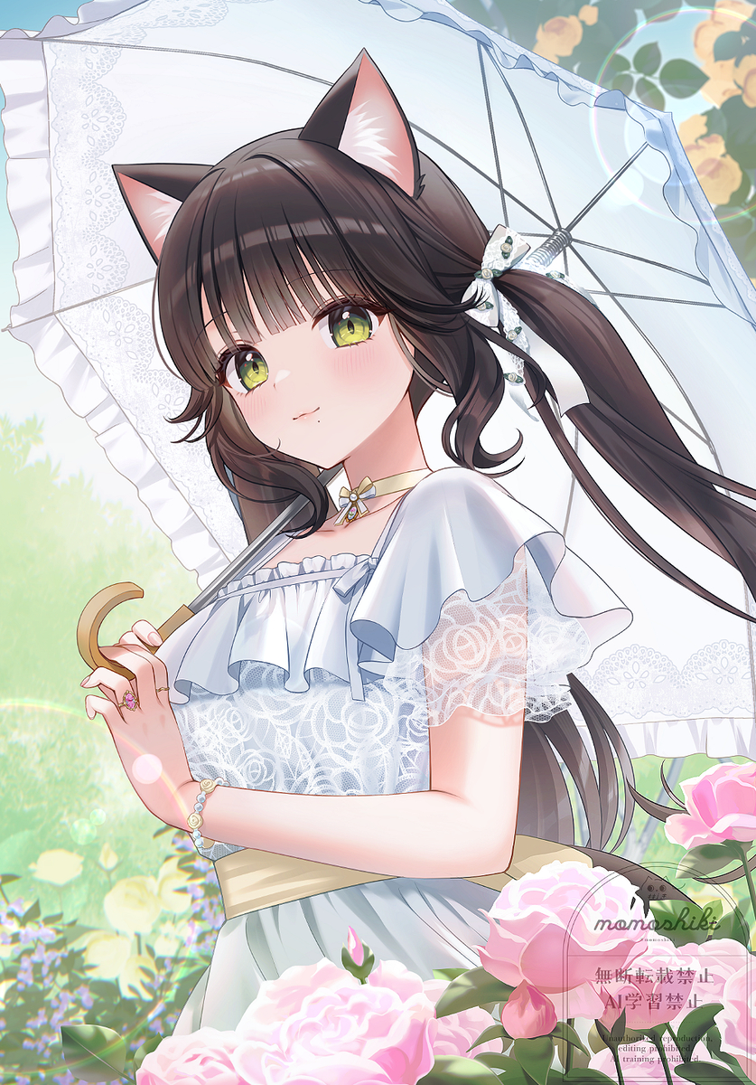 This is a pixiv picture whose title is Cottage Garden.