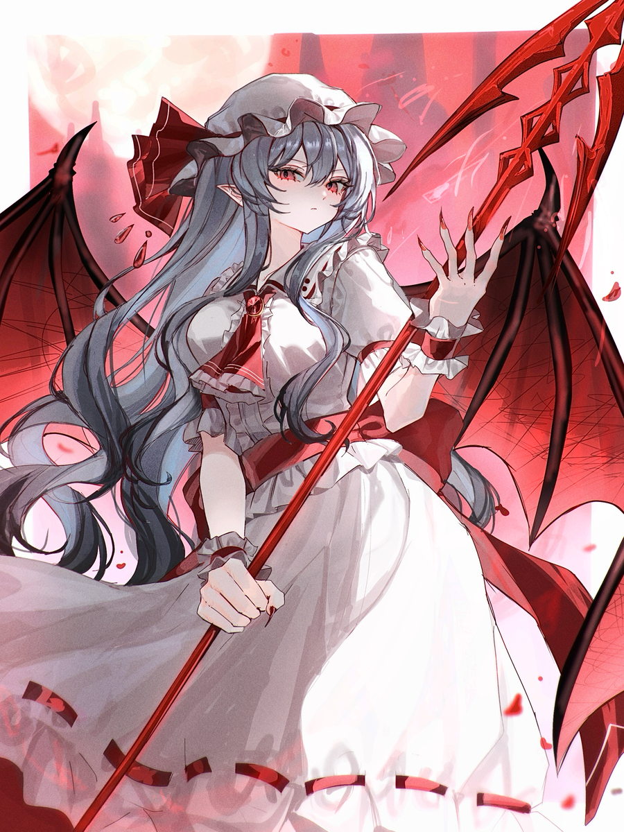 This is a pixiv picture whose title is ロングレミリア.