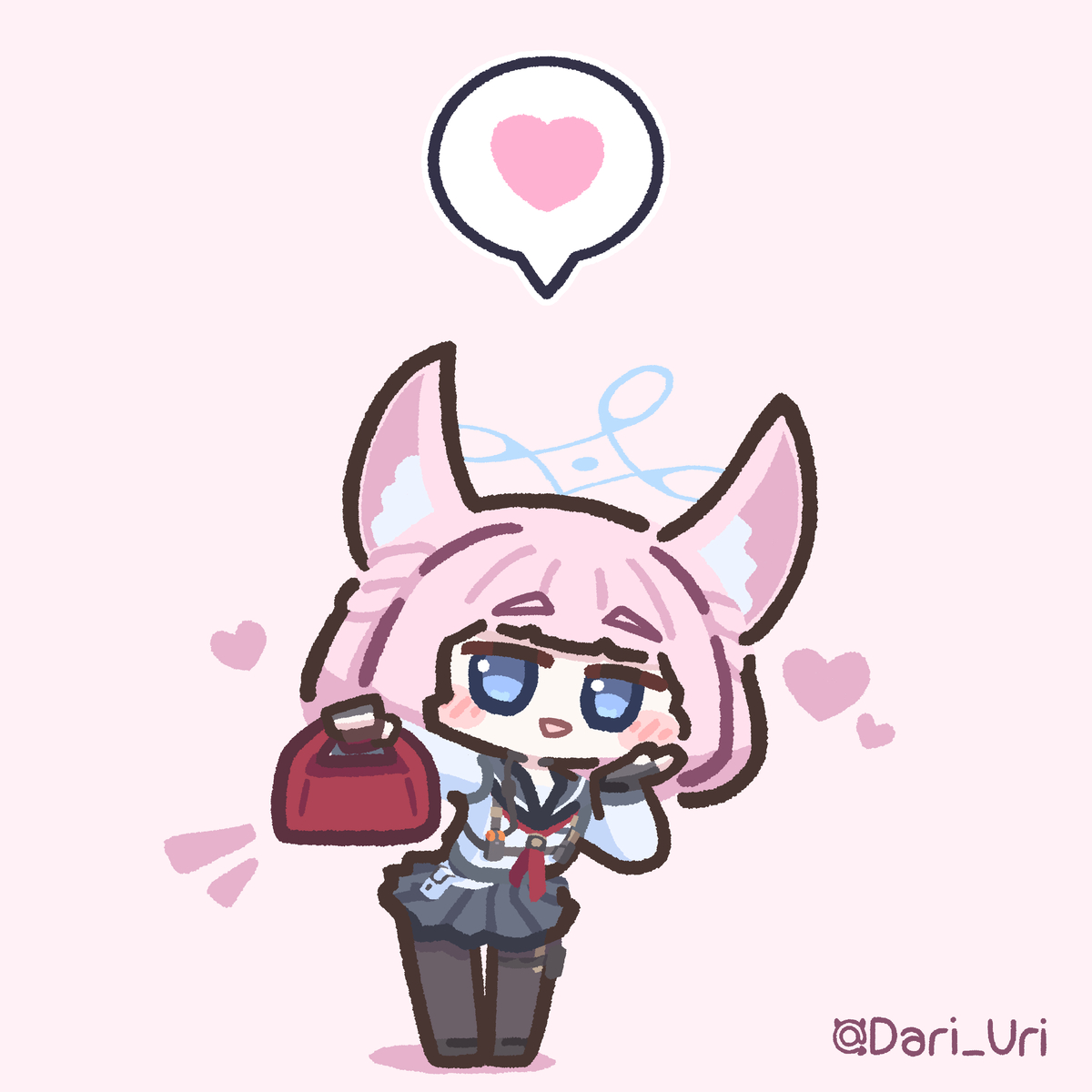 This is a pixiv picture whose title is ニコ💖.