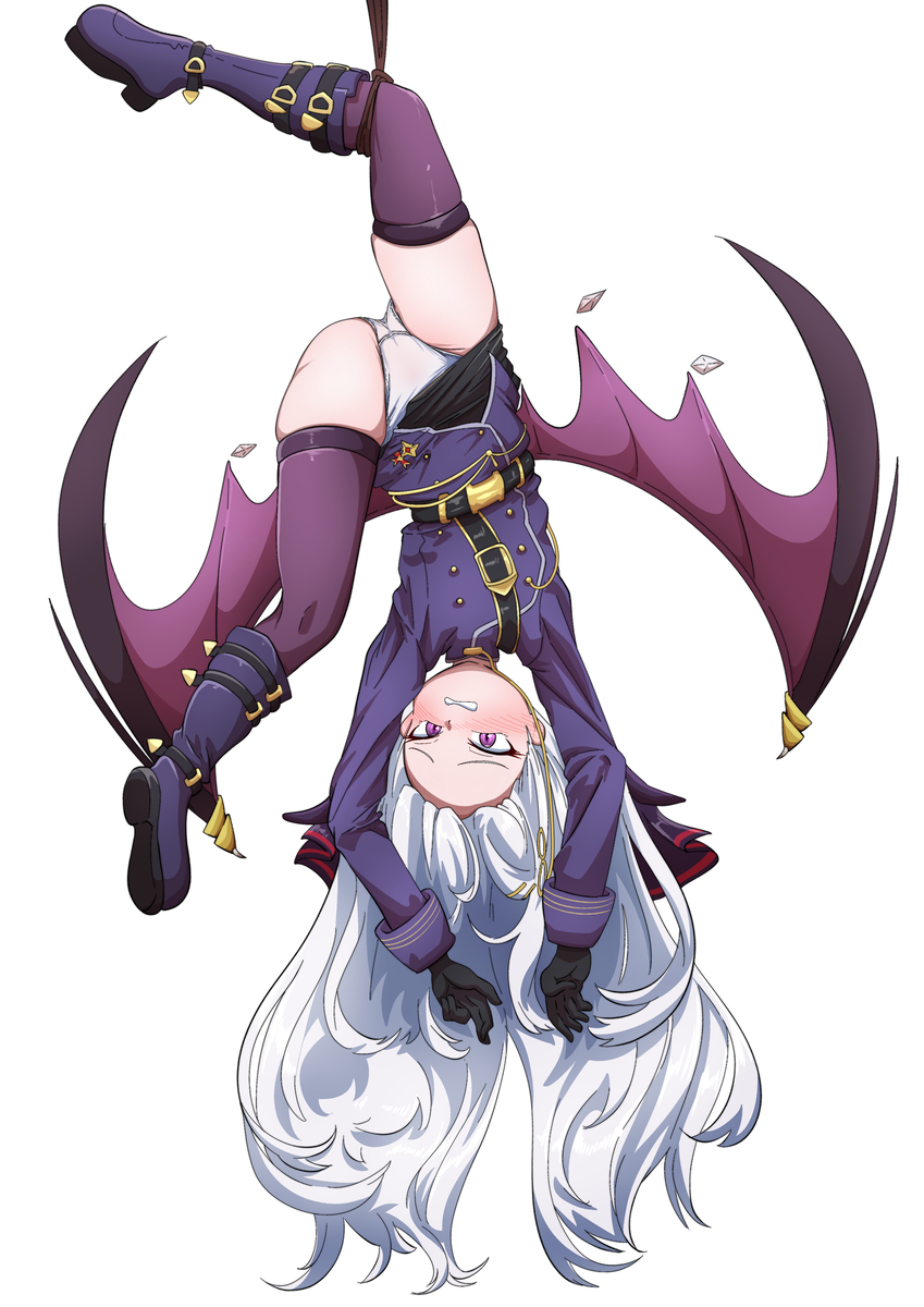 This is a pixiv picture whose title is 吊られたヒナ.