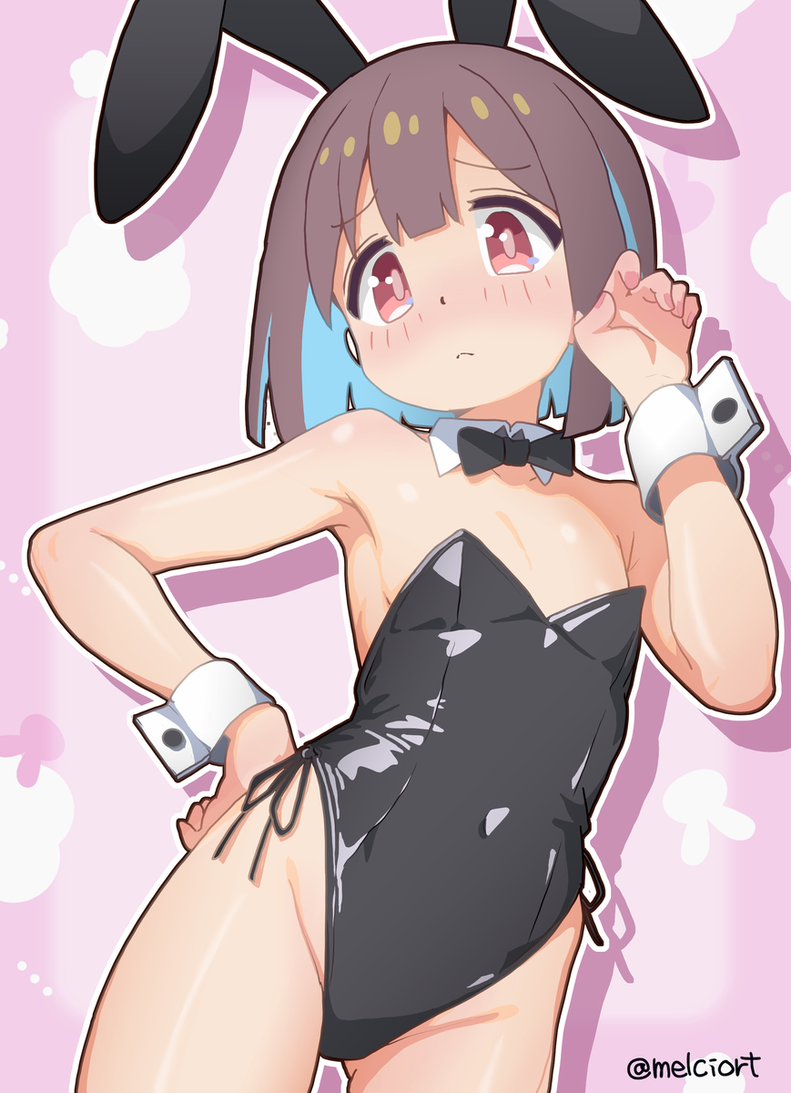 This is a pixiv picture whose title is バニー　もみじちゃん.