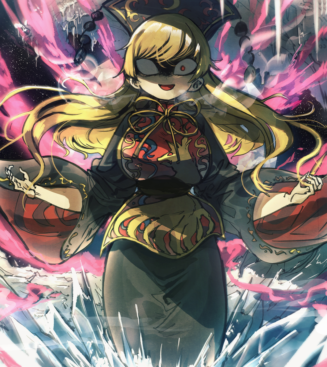 This is a pixiv picture whose title is どうだ涼しくなったろう.