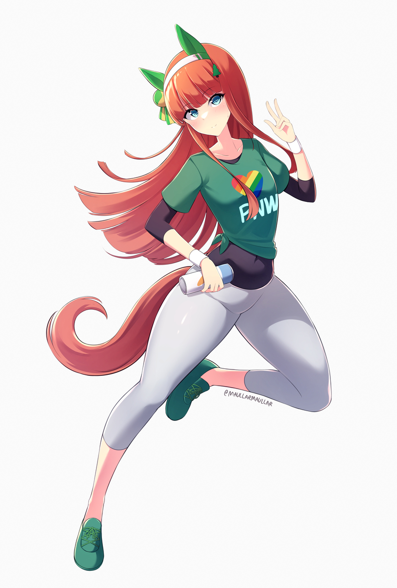 This is a pixiv picture whose title is Tracen NW Umamusume Meetup KV.