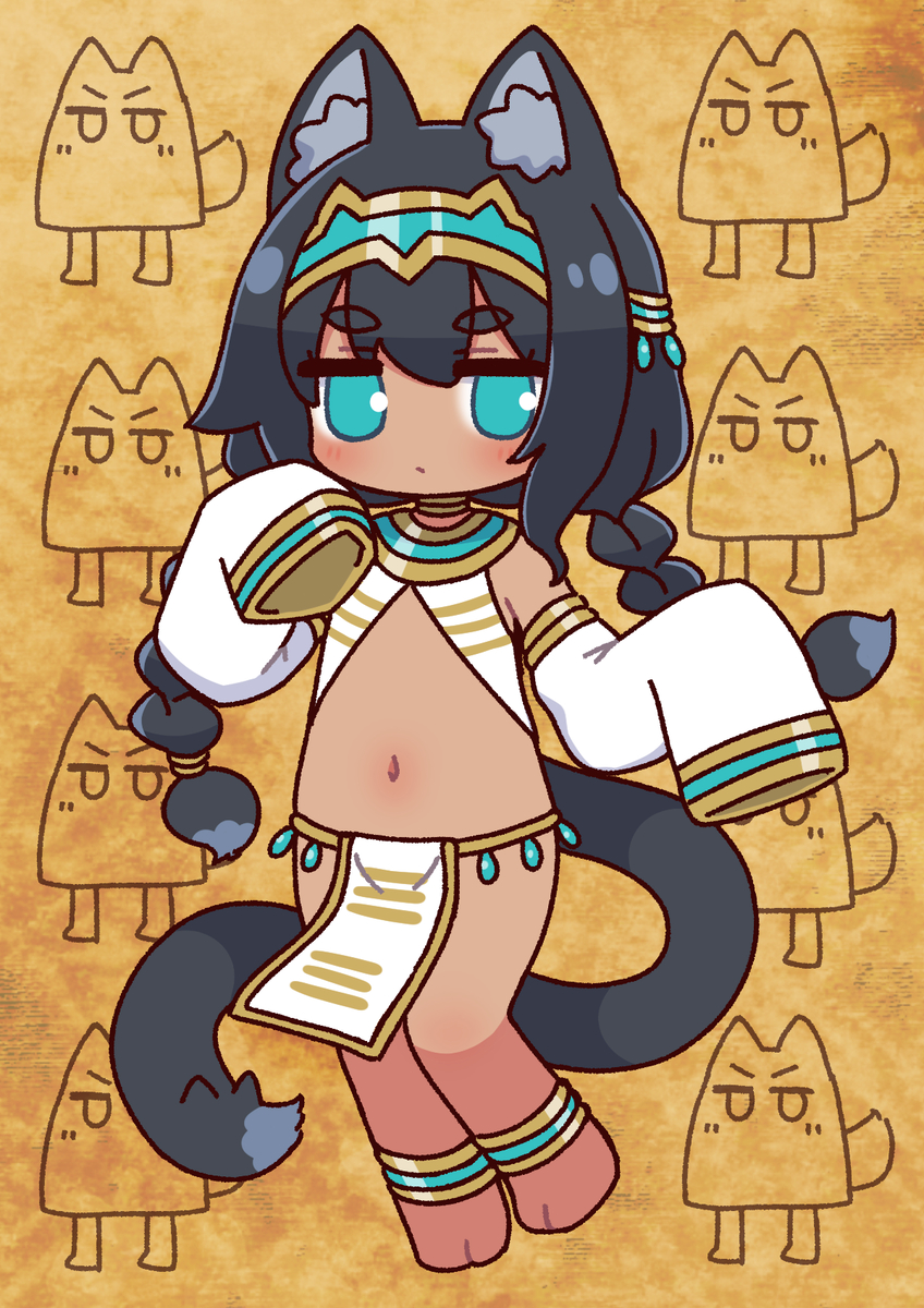 This is a pixiv picture whose title is ケモミミちゃんつめあわせ.