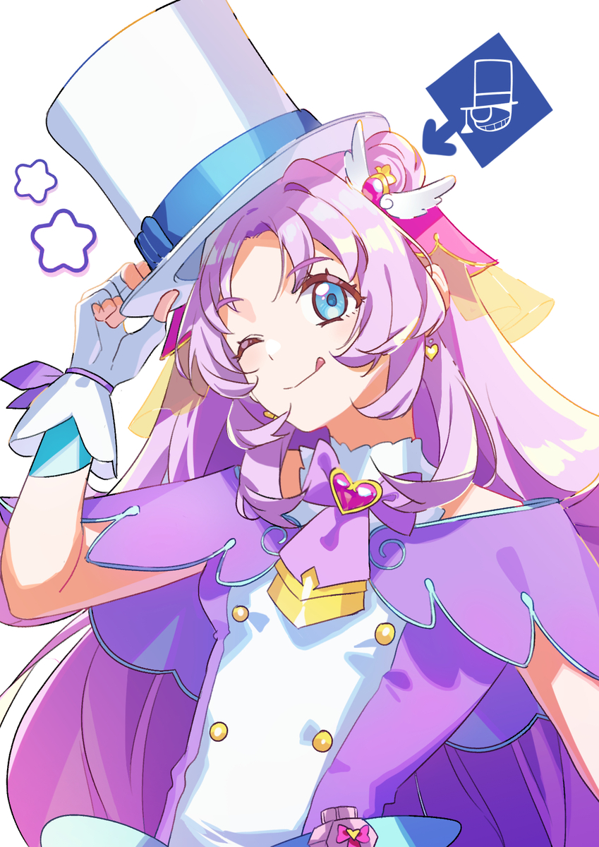 This is a pixiv picture whose title is 怪盗さえも魔法少女になることを夢見ている.