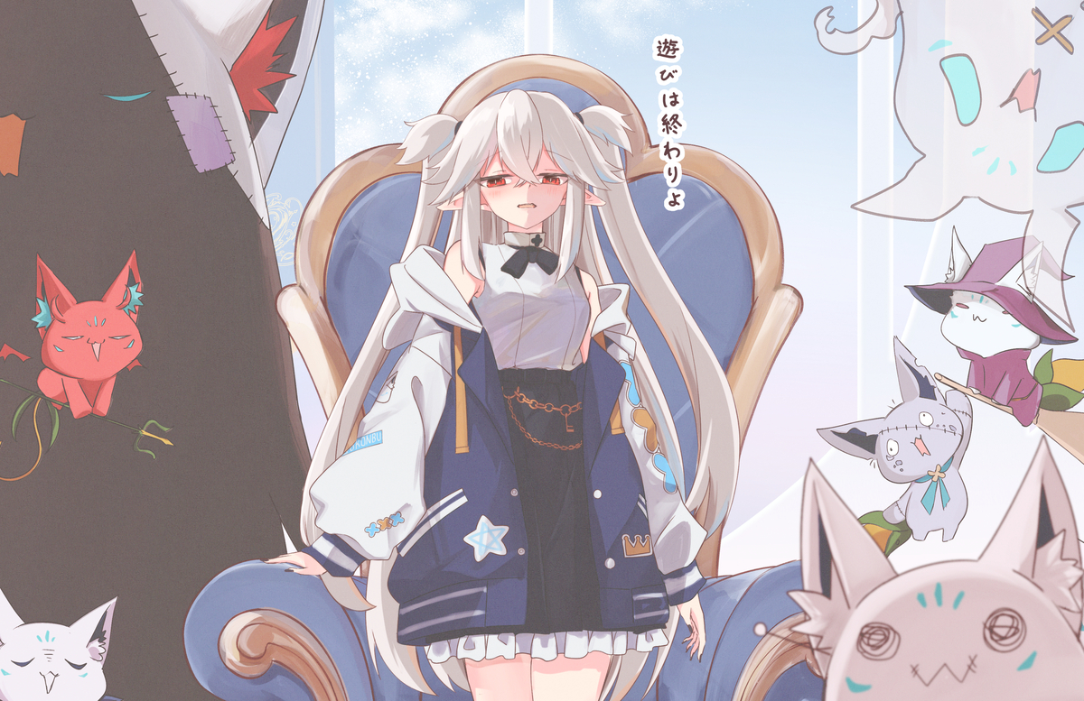 This is a pixiv picture whose title is 第二幕...?.