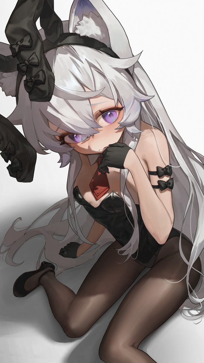 This is a pixiv picture whose title is 兔女郎.