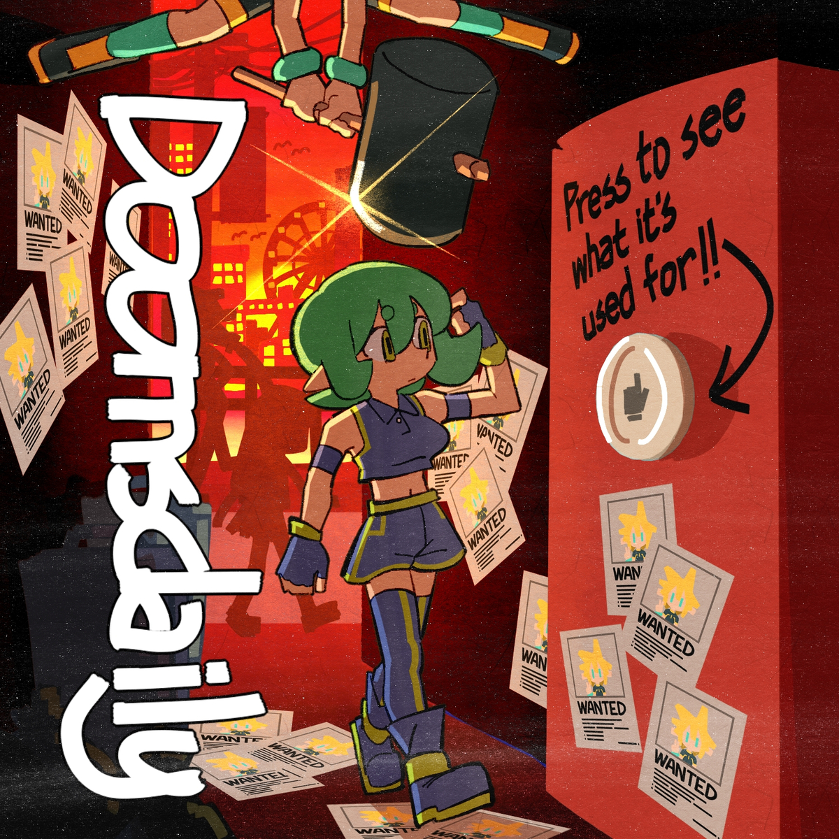 This is a pixiv picture whose title is Press to see.