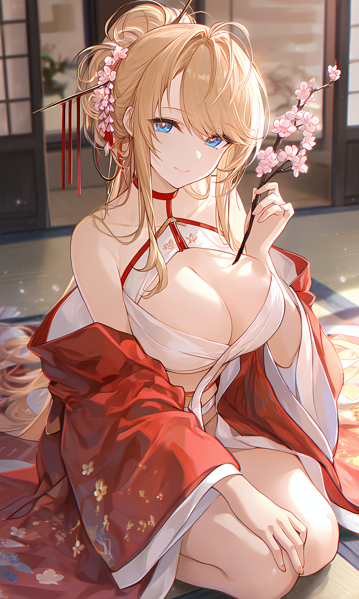 This is a pixiv picture whose title is グロリアス(アズールレーン).