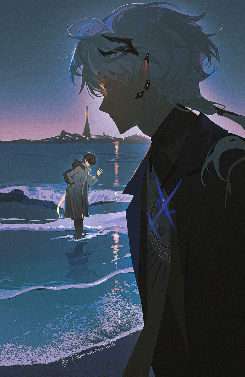 This is a pixiv picture whose title is We'll find each other again.