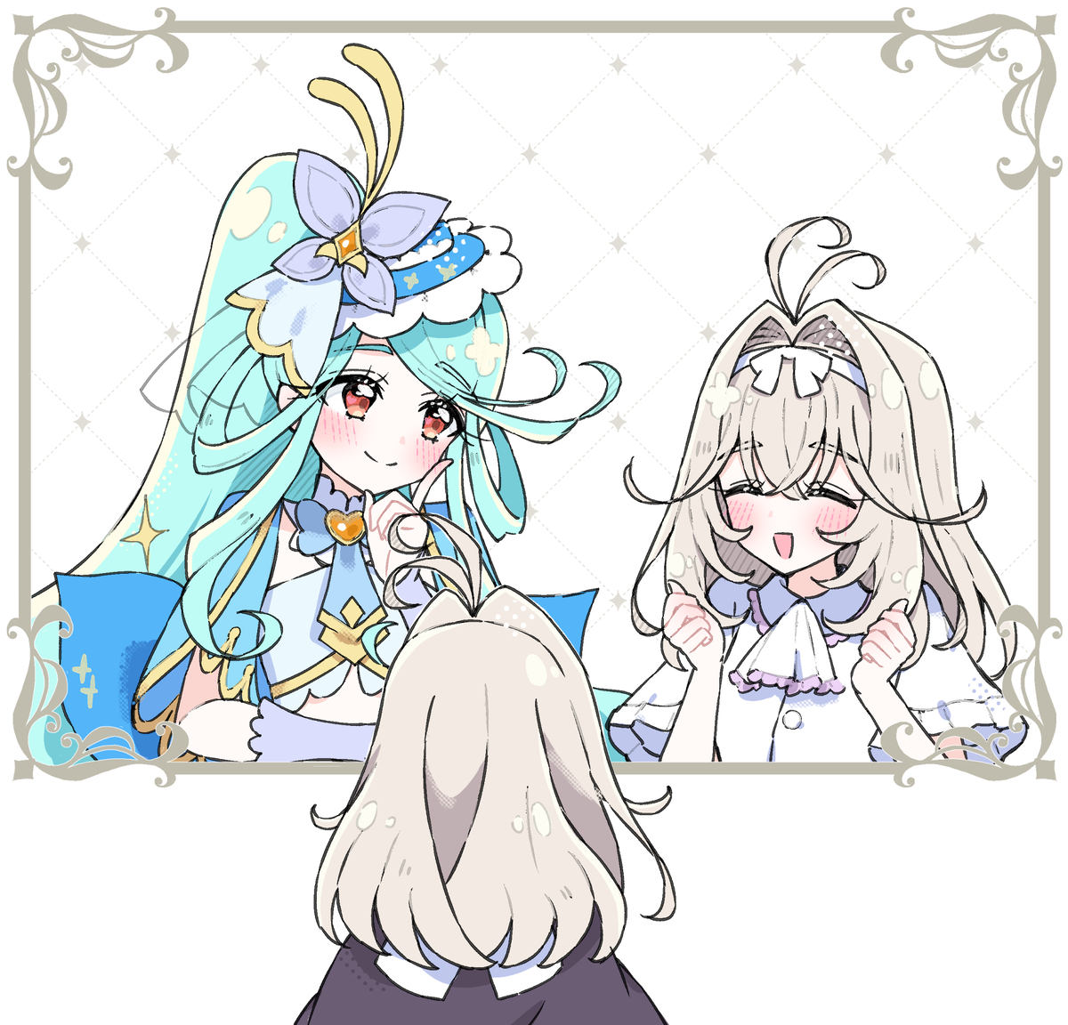This is a pixiv picture whose title is 無題.