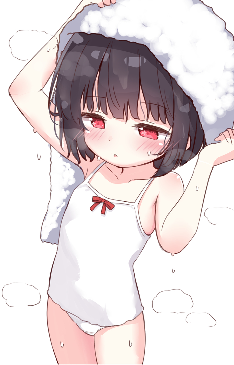This is a pixiv picture whose title is お風呂上がりの琉奈ちゃん.