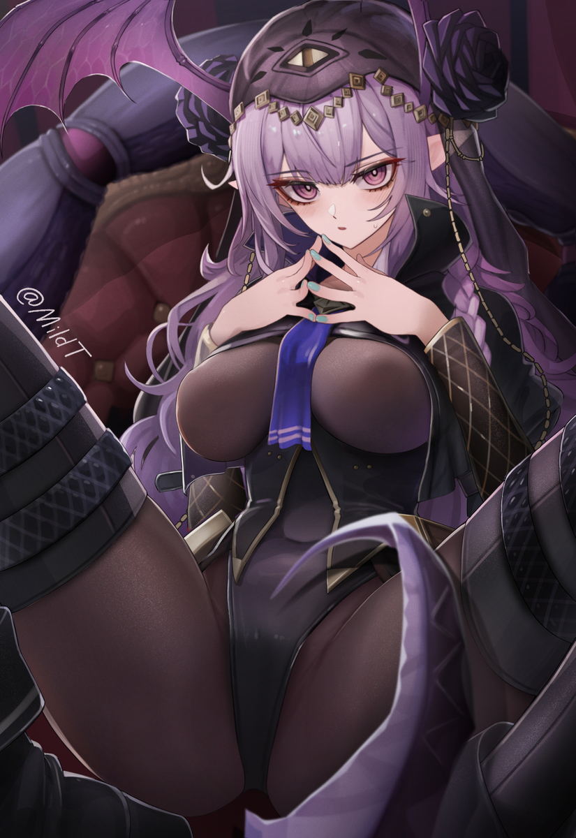 This is a pixiv picture whose title is Manticore.