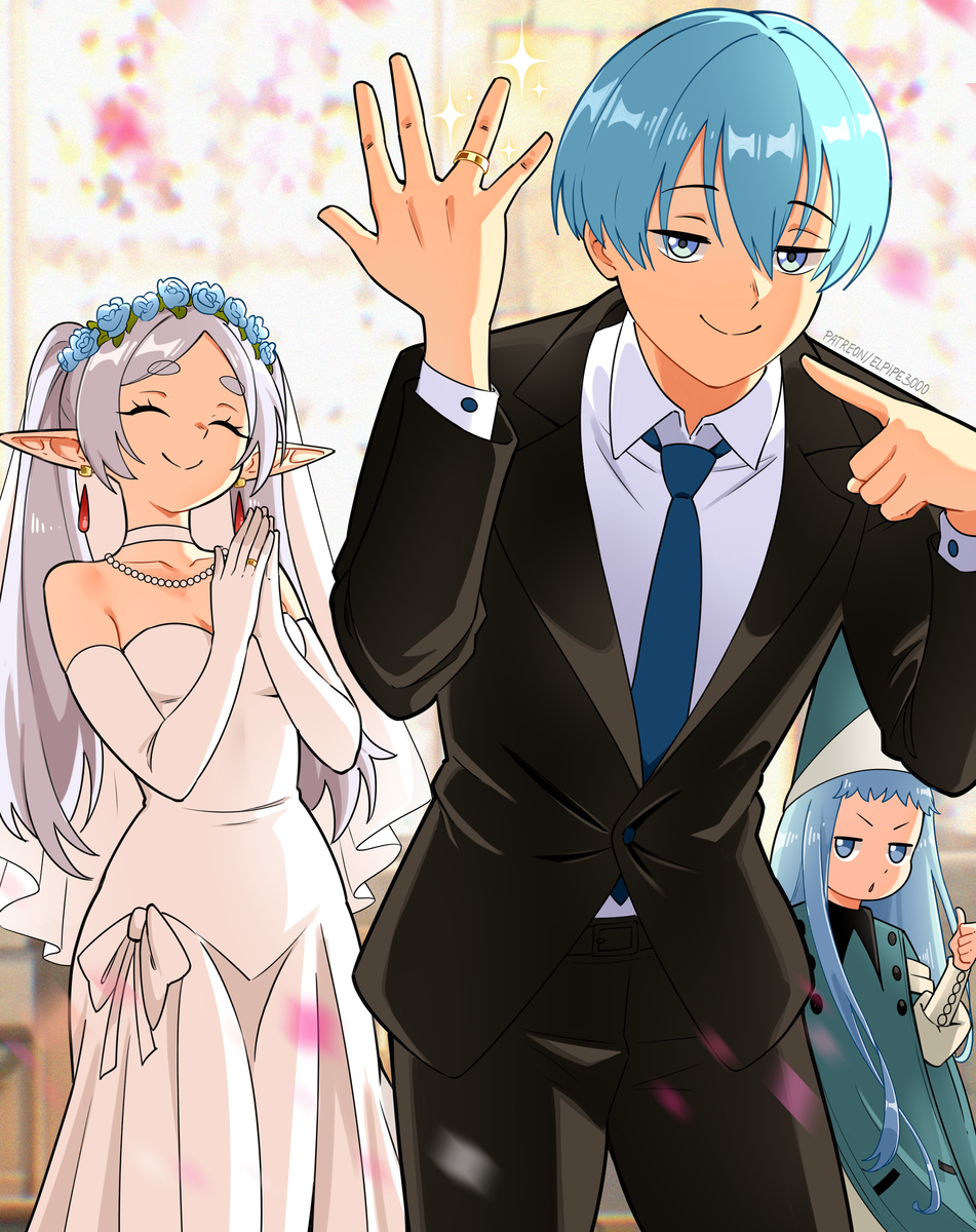 This is a pixiv picture whose title is Himmel the Hero.