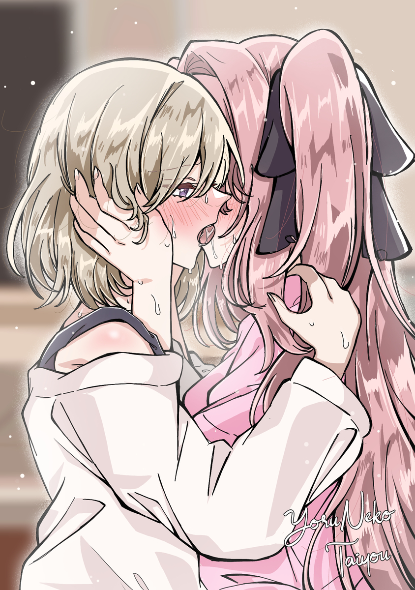 This is a pixiv picture whose title is BotaIbu🩷💛.