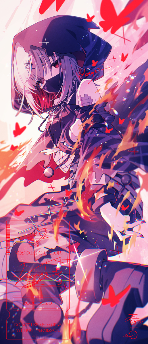 This is a pixiv picture whose title is 紫藤アリサ.