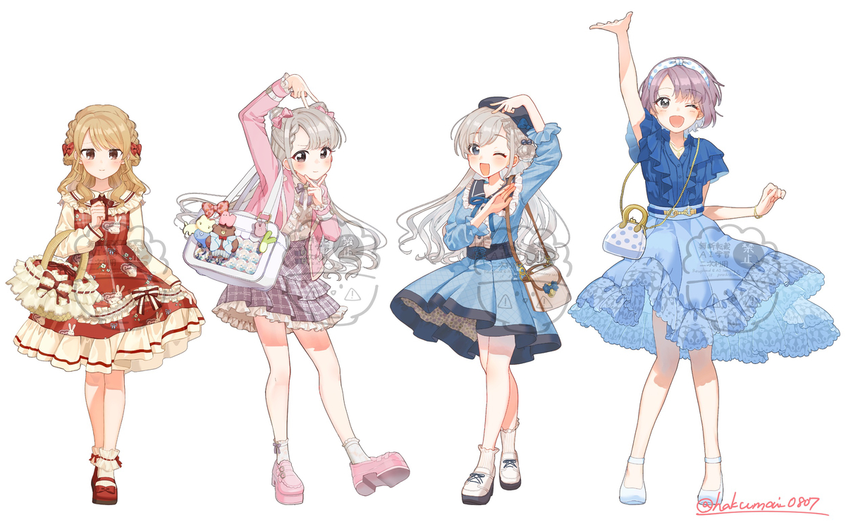 This is a pixiv picture whose title is 誰とデートしたい？.