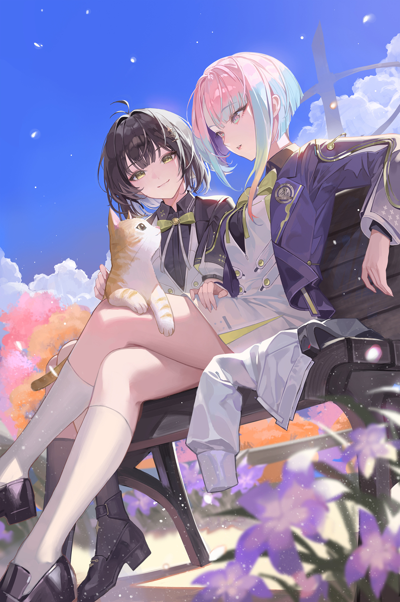 This is a pixiv picture whose title is 2026.