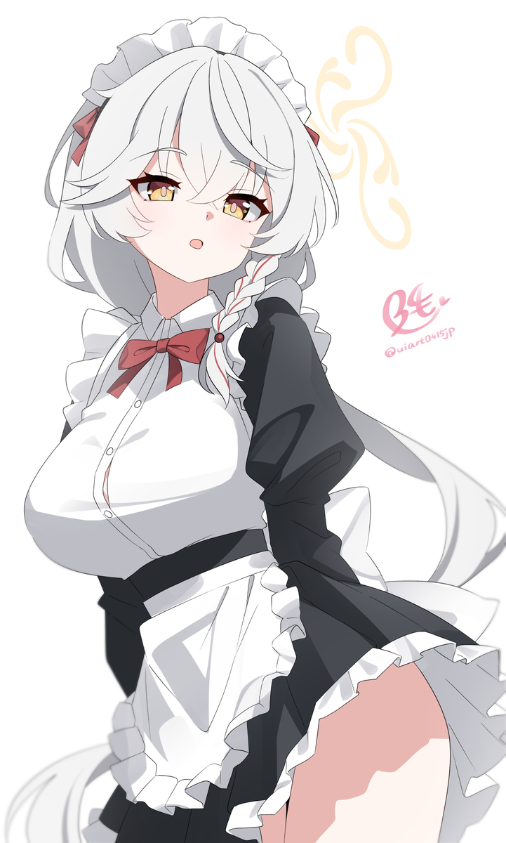 This is a pixiv picture whose title is 白尾エリ.