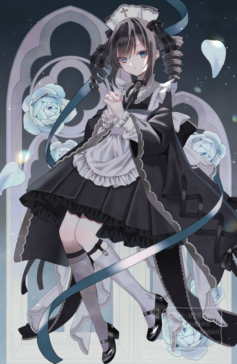 This is a pixiv picture whose title is シスターさん.