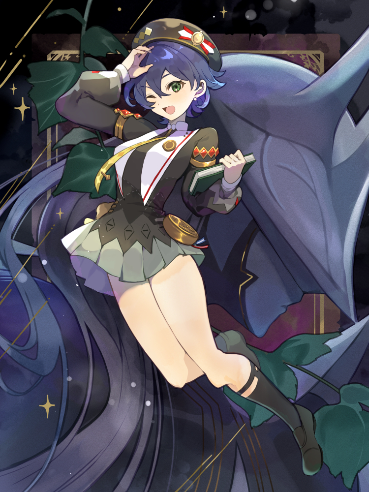 This is a pixiv picture whose title is 墜落した太陽の子.