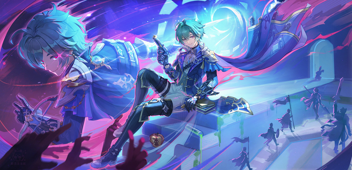 This is a pixiv picture whose title is 【最迷人的最危险】洛恩.
