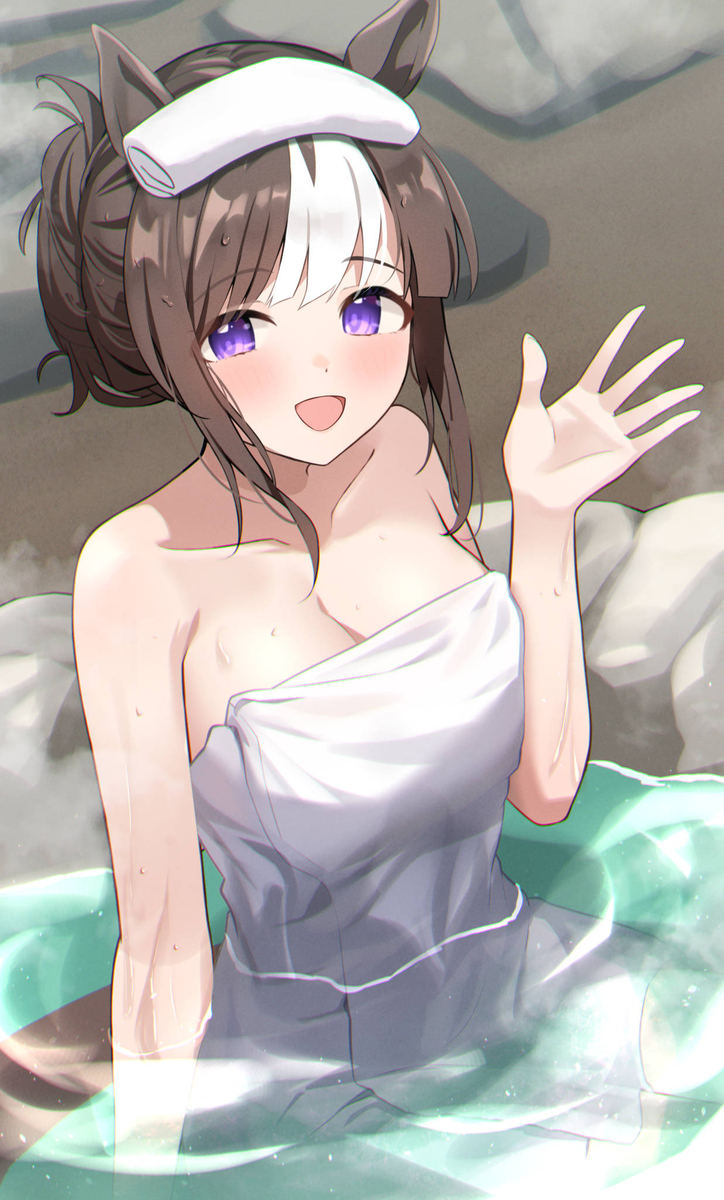 This is a pixiv picture whose title is 69日目 タルマエちゃん.
