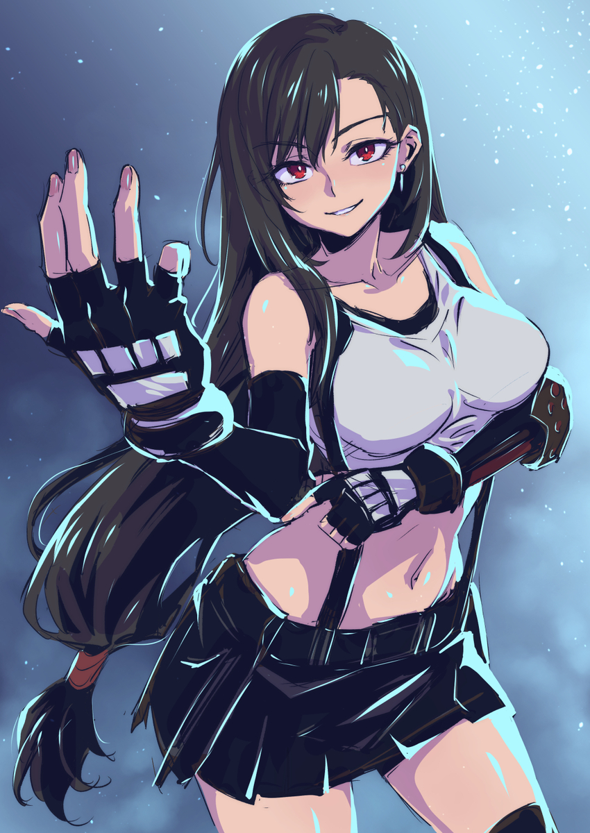 This is a pixiv picture whose title is ティファ.