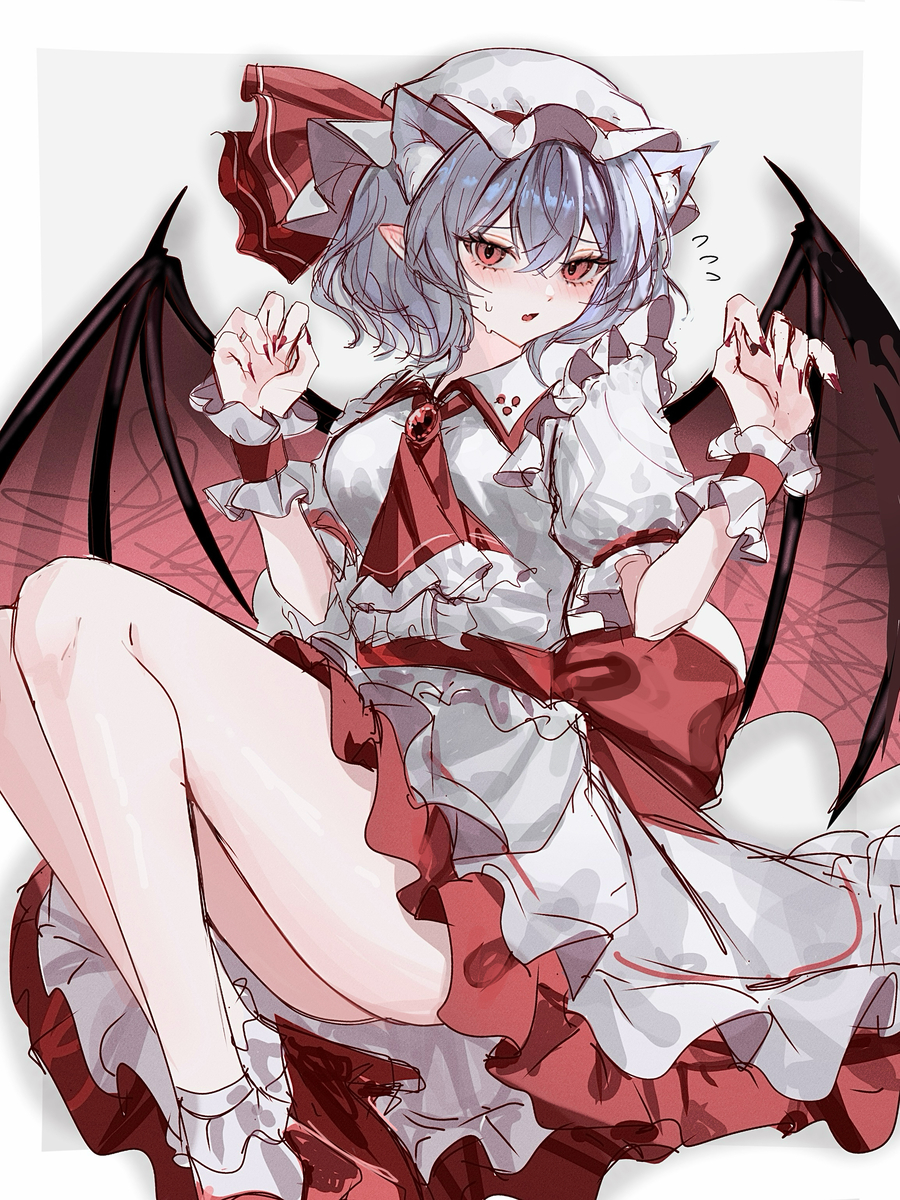 This is a pixiv picture whose title is 猫耳おぜう様.
