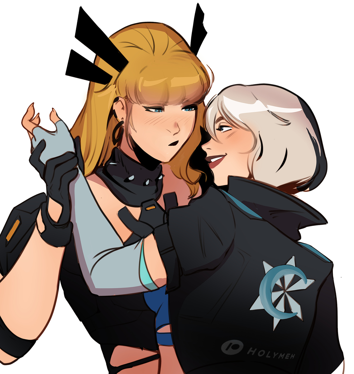 This is a pixiv picture whose title is Magic & Luna Snow.