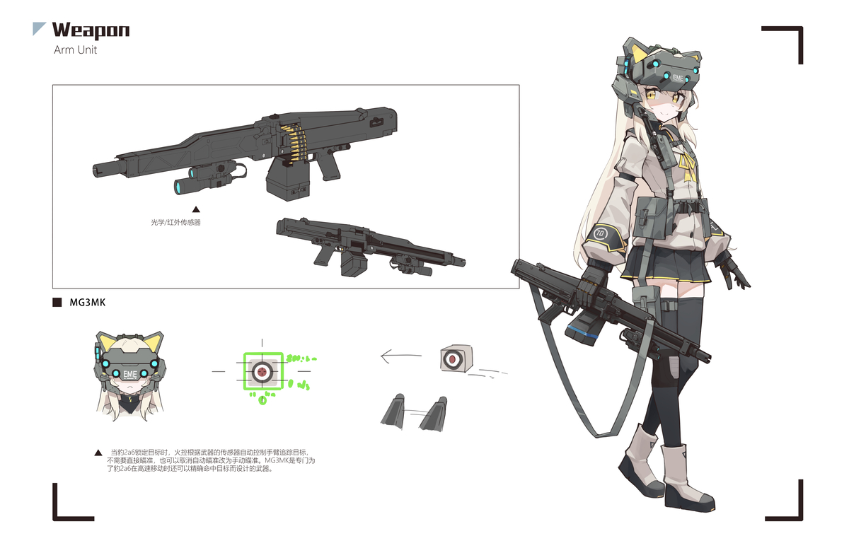 This is a pixiv picture whose title is Leopard 2A6 武器补充.