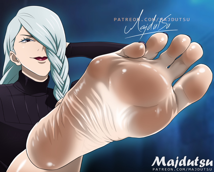 This is a pixiv picture whose title is Mei Mei Feet.