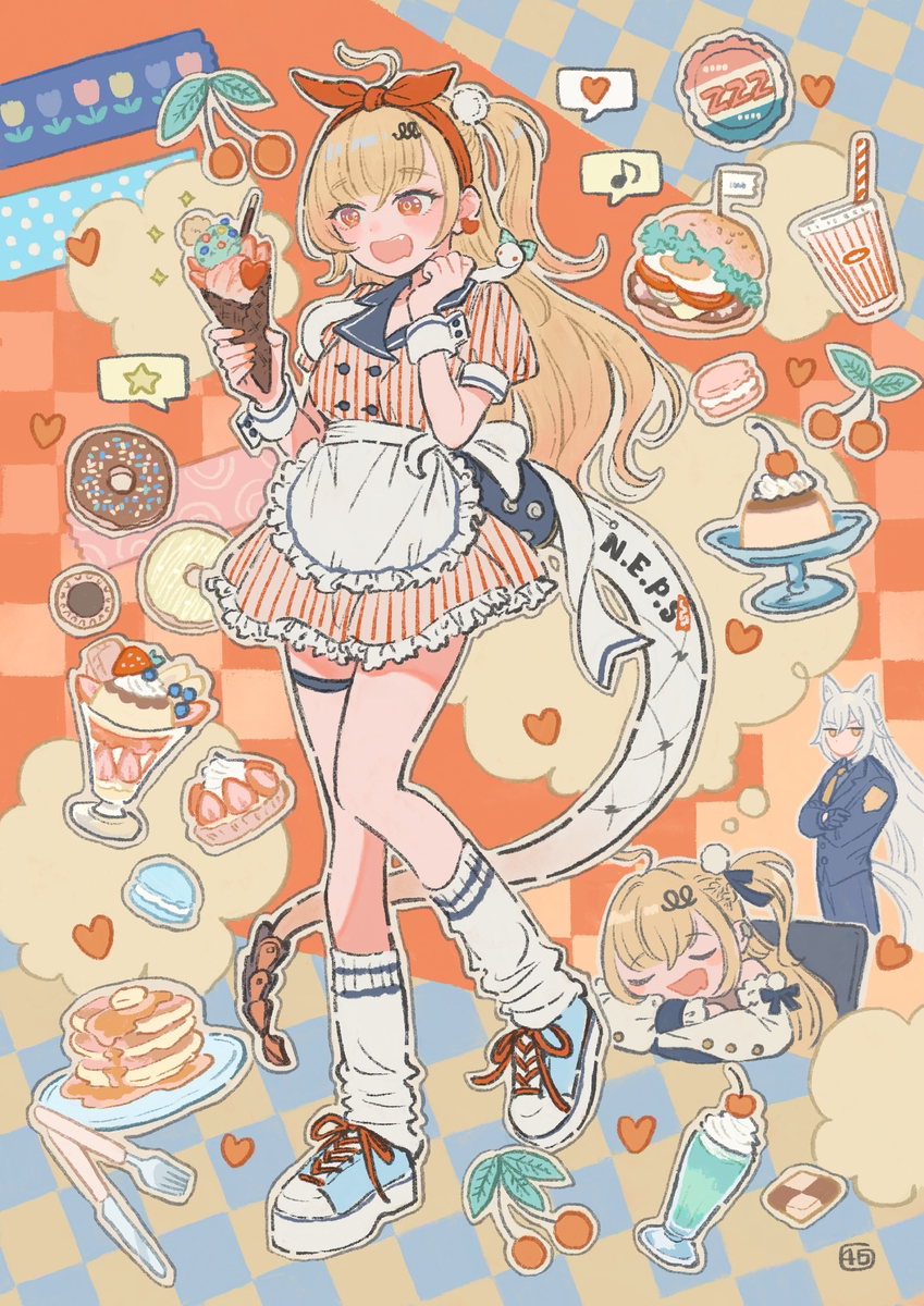 This is a pixiv picture whose title is 【ゼンゼロ】これは夢！？.