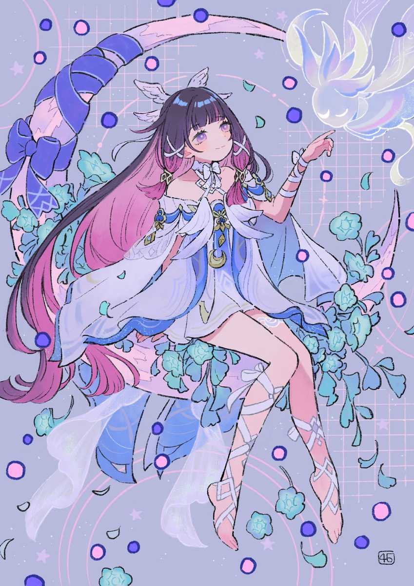This is a pixiv picture whose title is 【原神】おかえりなさい.