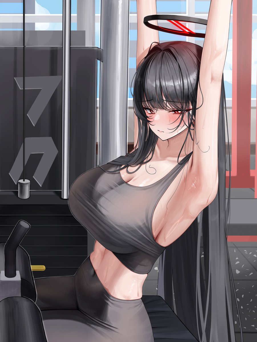 This is a pixiv picture whose title is 💦.