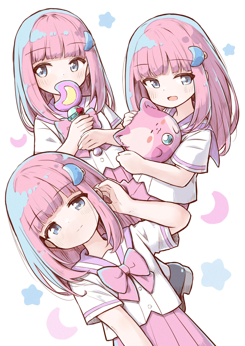 This is a pixiv picture whose title is 魔法の姉妹ルルットリリィの野々山流.