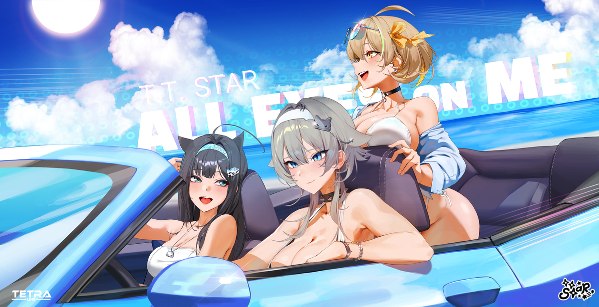 This is a pixiv picture whose title is T.T. STAR.